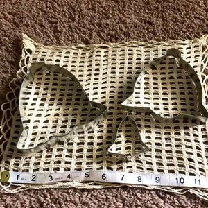 Bell Shaped Cookie Cutter Lot of Three both Large and Small West Germany Vintage